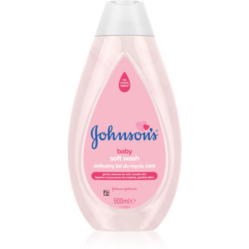 Johnsons® Wash and Bath jemný umývací gél 500 ml