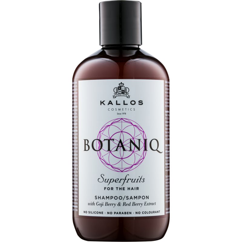 Kallos Botaniq Superfruits posilňujúci šampón s rastlinnými extraktmi 300 ml