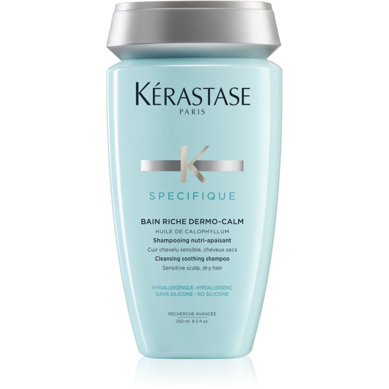Kérastase Specifique Bain Riche Dermo-Calm šampón pre citlivú vlasovú pokožku a suché vlasy bez silikónov 250 ml