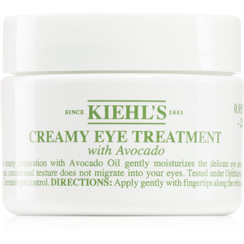Kiehls Creamy Eye Treatment Avocado intenzívna hydratačná starostlivosť pre očné okolie s avokádom 14 ml