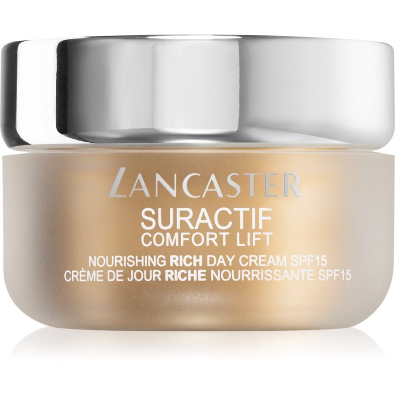 Lancaster Suractif Comfort Lift Nourishing Rich Day Cream vyživujúci liftingový krém SPF 15 pre ženy 50 ml