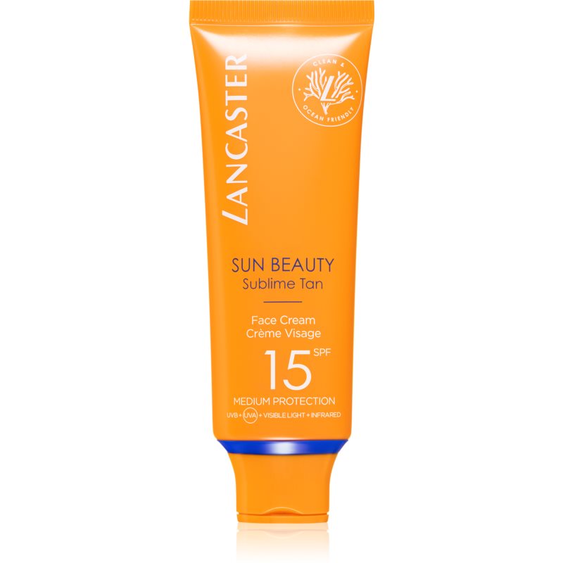 Lancaster Sun Beauty Face Cream opaľovací krém na tvár SPF 15 50 ml