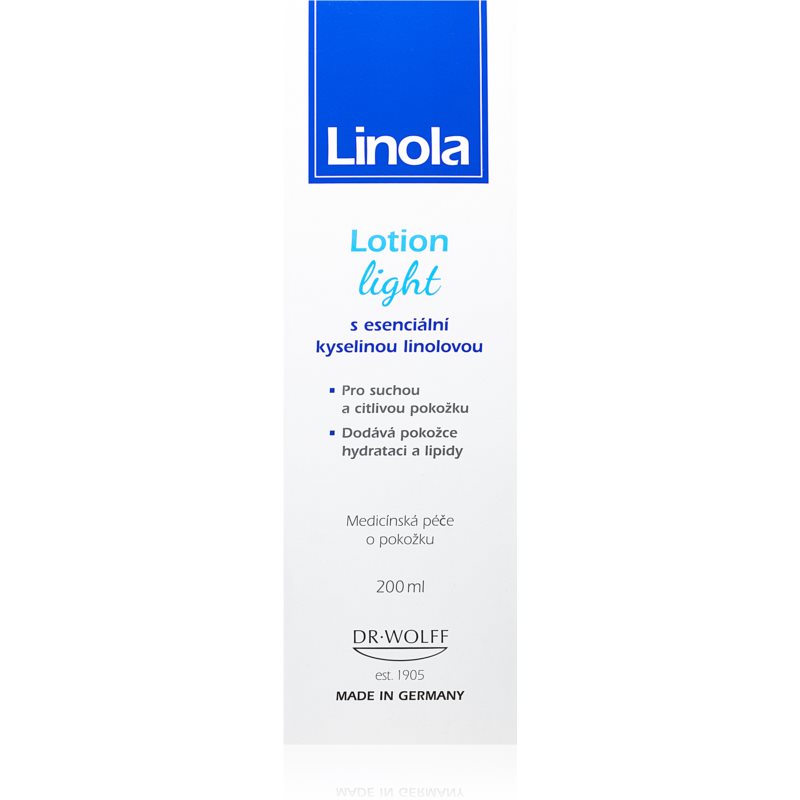 Linola Lotion light ľahké telové mlieko pre citlivú pokožku 200 ml