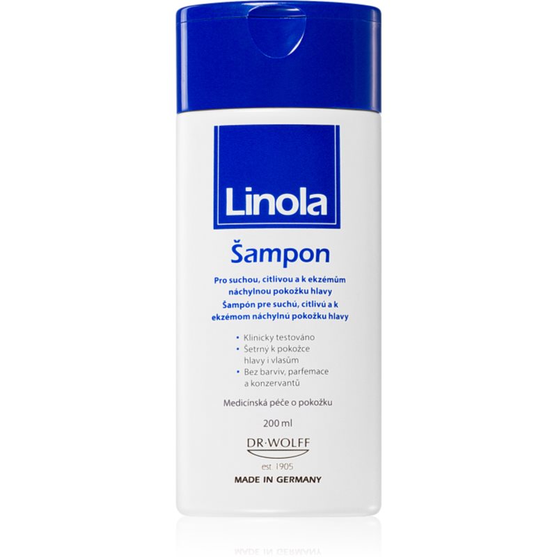 Linola Shampoo šampón pre citlivú a podráždenú pokožku hlavy 200 ml