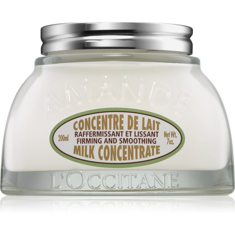 L’Occitane Almond Milk Concentrate spevňujúci telový krém 200 ml