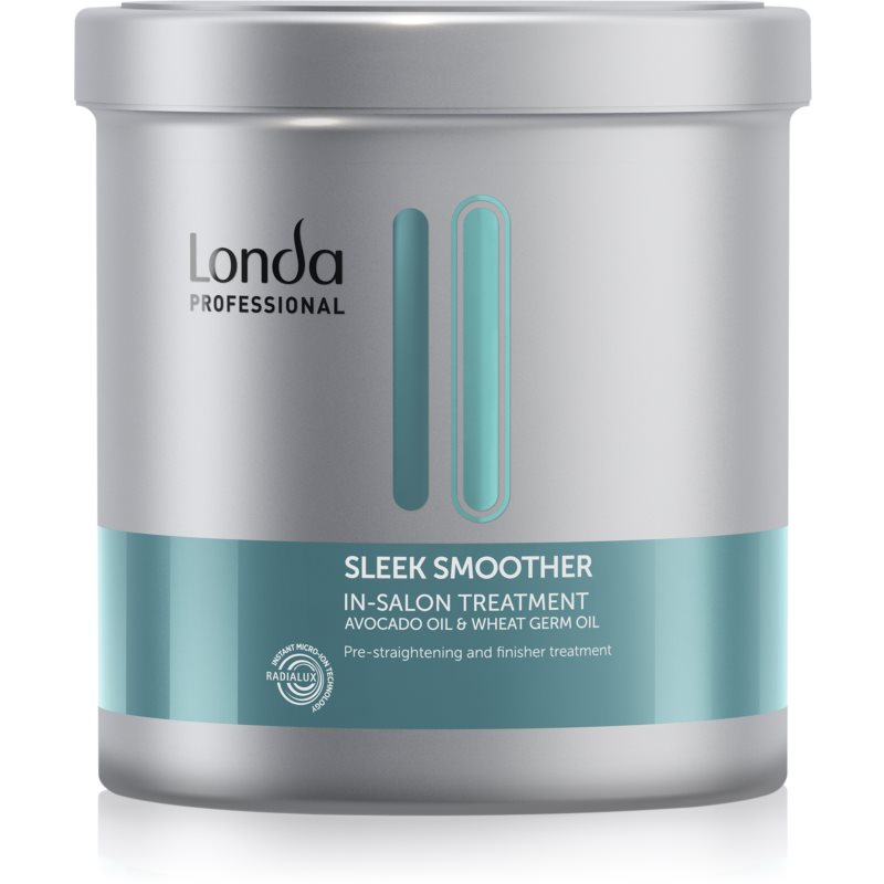 Londa Professional Sleek Smoother In-Salon Treatment hydratačná a uhladzujúca maska pre nepoddajné a krepovité vlasy 750 ml