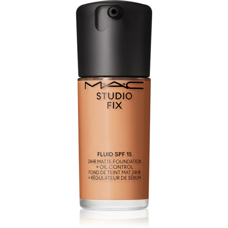 MAC Cosmetics Studio Fix Fluid SPF 15 24HR Matte Foundation  Oil Control zmatňujúci make-up SPF 15 odtieň NC44.5 30 ml