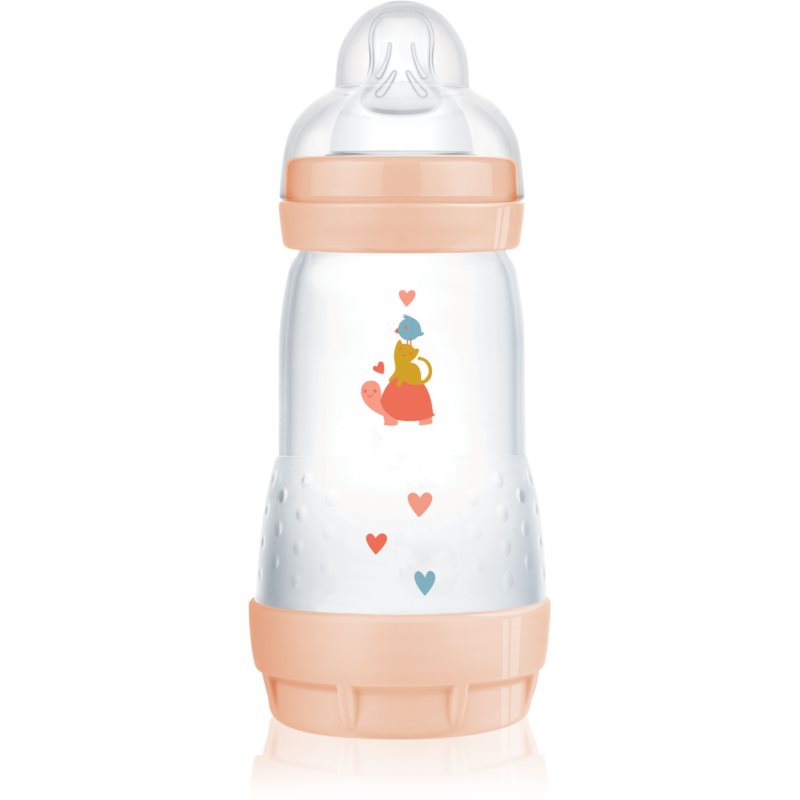 MAM Anti-Colic Bottle Pink dojčenská fľaša 260 ml