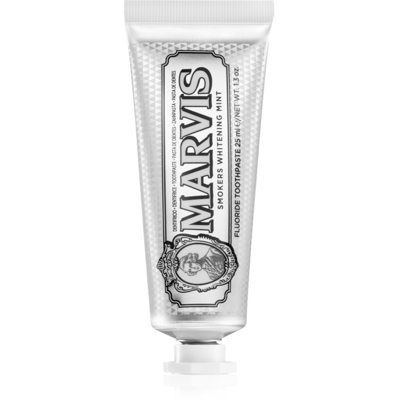 Marvis Whitening Smokers Mint bieliaca zubná pasta pre fajčiarov príchuť Mint 25 ml