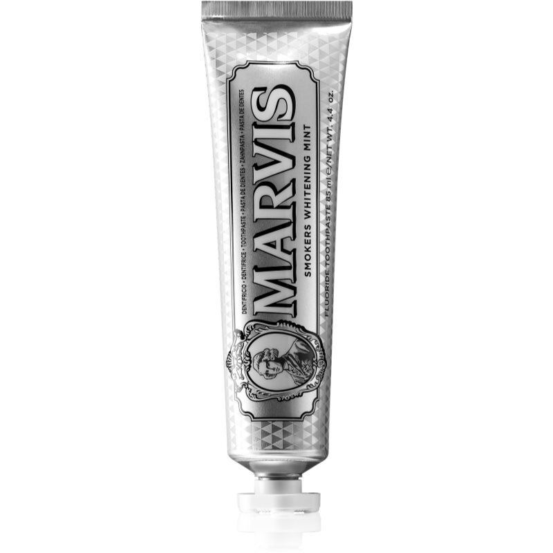Marvis Whitening Smokers Mint bieliaca zubná pasta pre fajčiarov príchuť Mint 85 ml