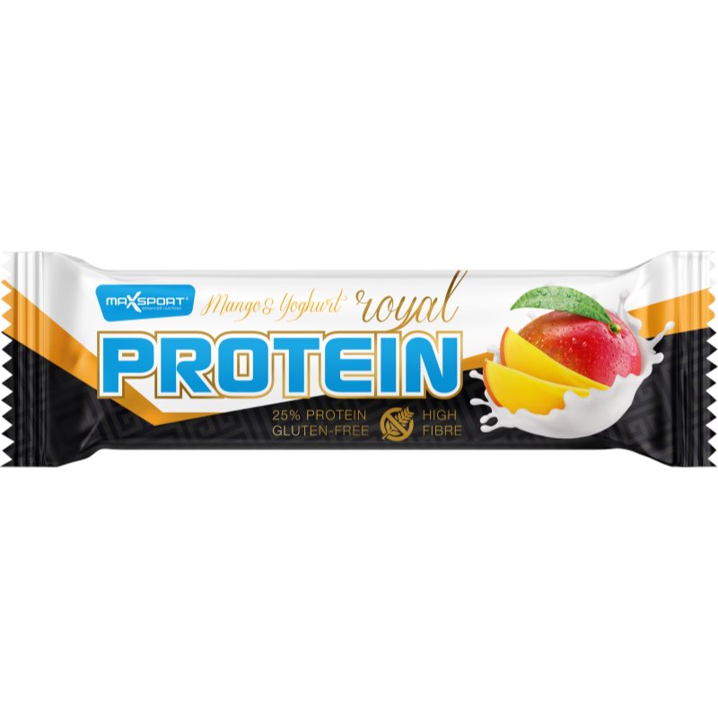 Max Sport Royal Protein Bar proteínová tyčinka príchuť Mango  Yoghurt 60 g