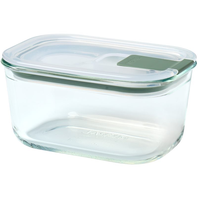 Mepal EasyClip sklenený úložný box na potraviny farba Nordic Sage 450 ml