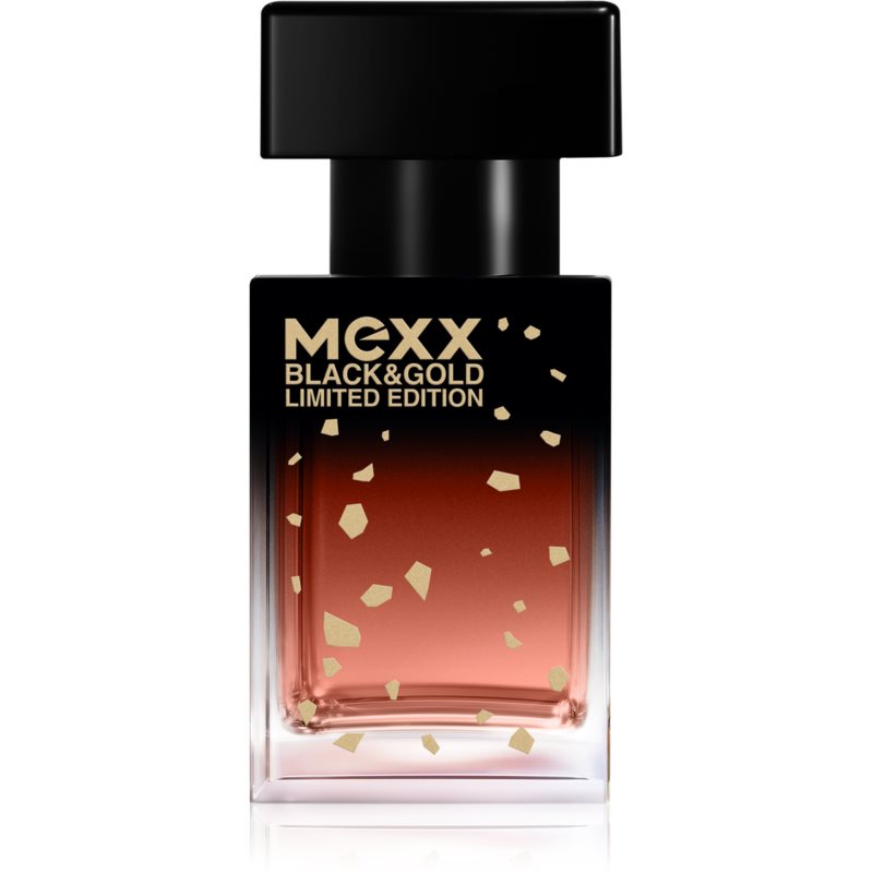Mexx Black  Gold Limited Edition toaletná voda pre ženy 15 ml