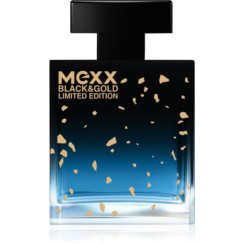 Mexx Black  Gold Limited Edition toaletná voda pre mužov 50 ml