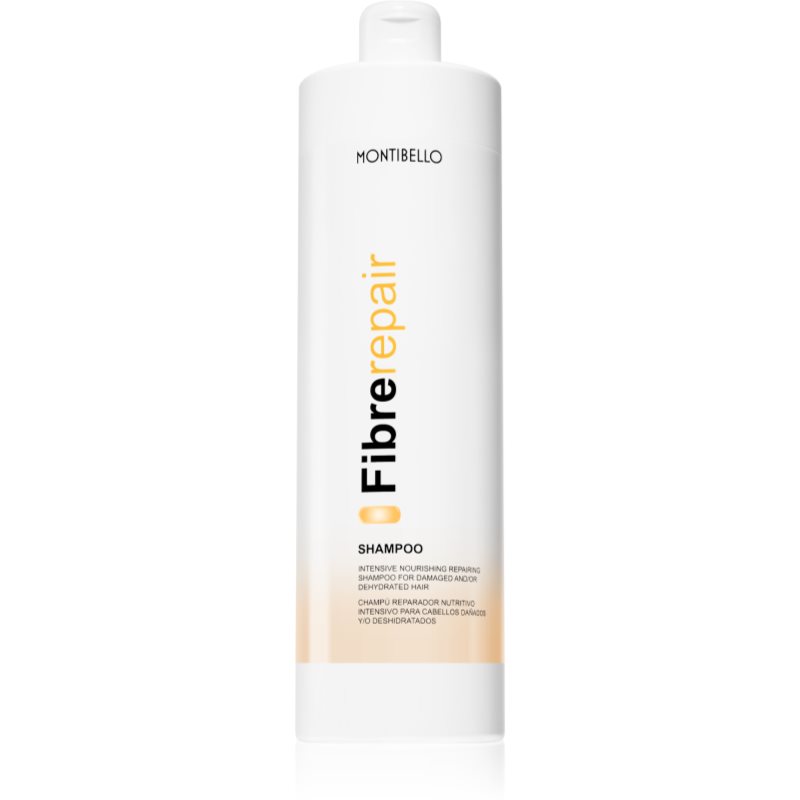 Montibello Fibre Repair Shampoo hĺbkovo regeneračný šampón na rozstrapkané končeky vlasov 1000 ml