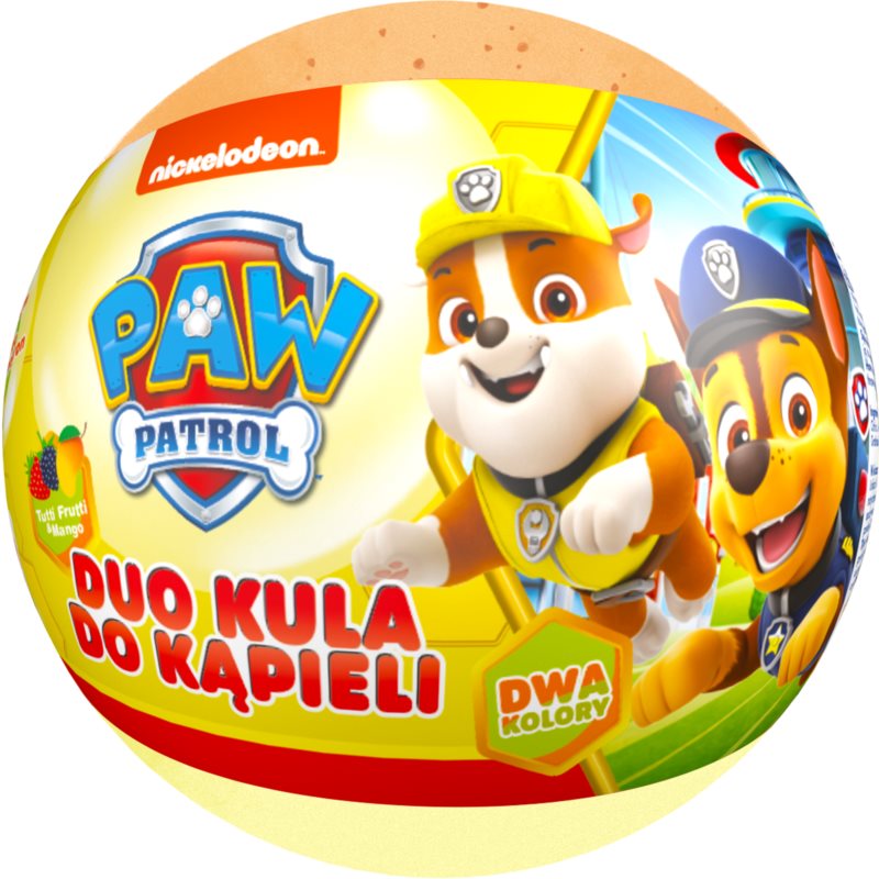 Nickelodeon Paw Patrol Bath Bomb Duo bomba do kúpeľa Tutti Frutti  Mango 100 g