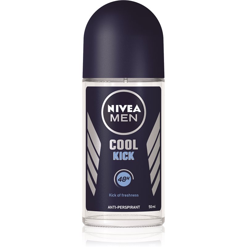 Nivea Men Cool Kick guličkový antiperspirant pre mužov 50 ml