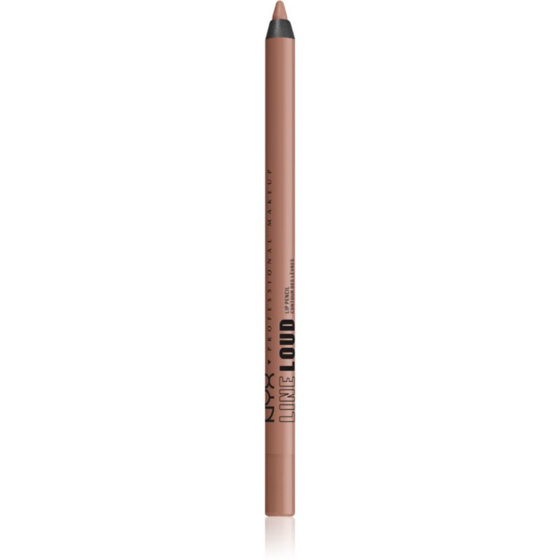 NYX Professional Makeup Line Loud Vegan kontúrovacia ceruzka na pery s matným efektom odtieň 05 - Global Citizen 1,2 g