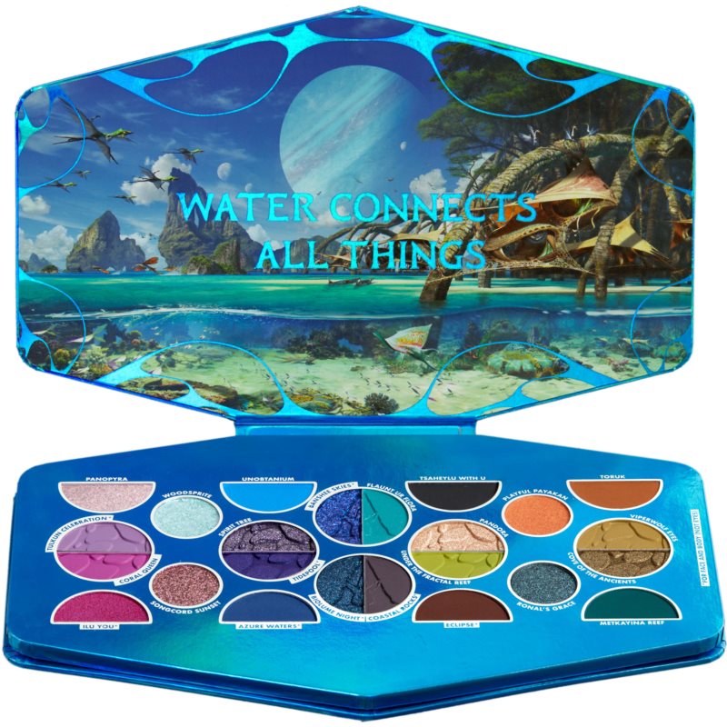 NYX Professional Makeup Limited Edition Avatar The Color Palette paletka očných tieňov limitovaná edícia 24x0,8 g