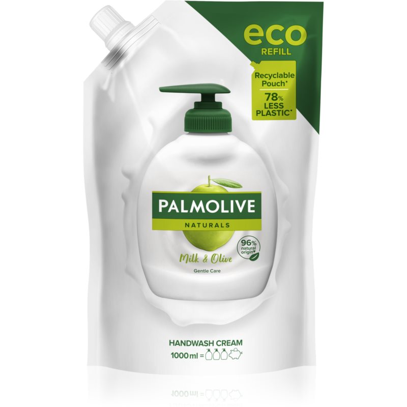 Palmolive Naturals Milk  Olive prírodné tekuté mydlo na ruky náhradná náplň 1000 ml