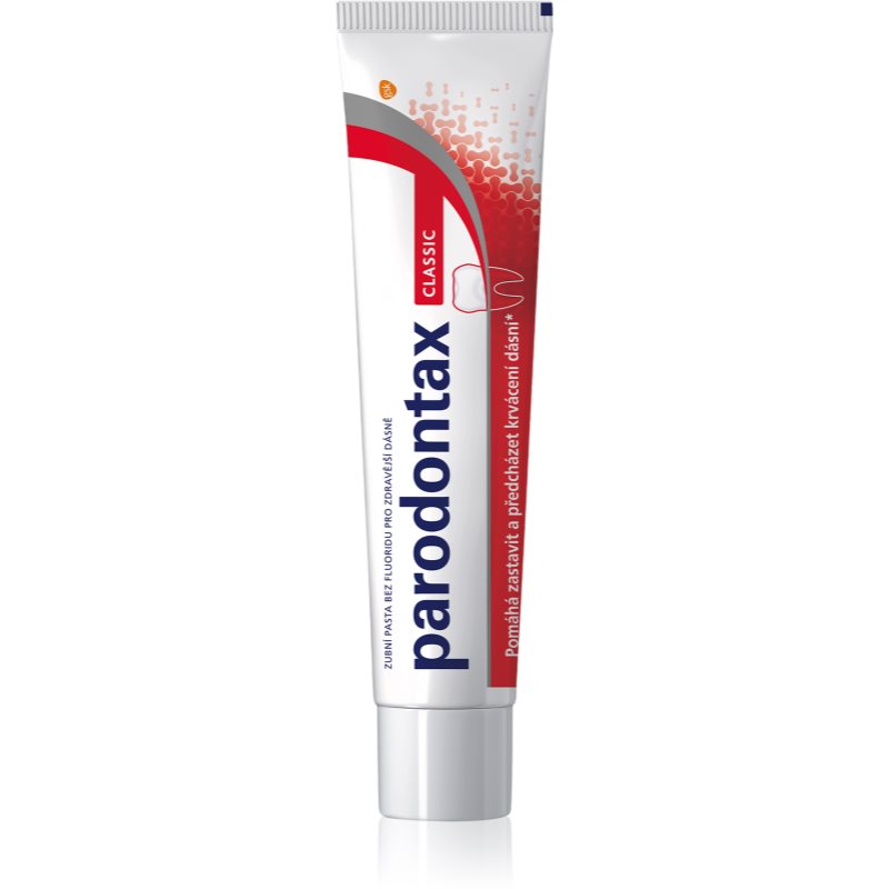Parodontax Classic zubná pasta proti krvácaniu ďasien bez fluóru 75 ml
