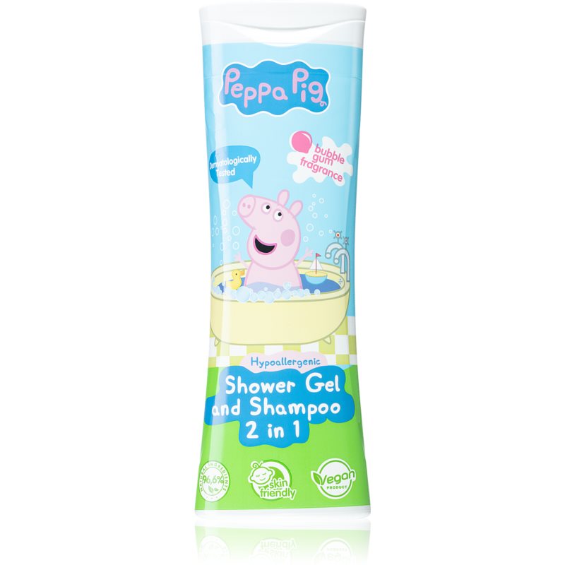 Peppa Pig Dream sprchový gél a šampón 2 v 1 pre deti 300 ml
