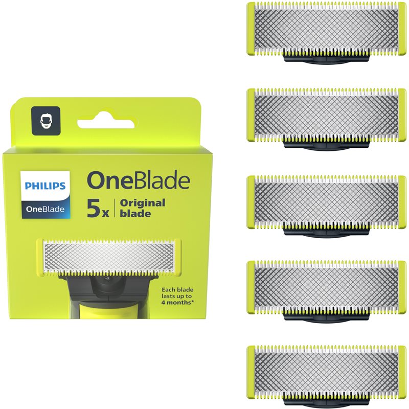 Philips OneBlade QP25050 náhradné žiletky for Philips OneBlade 5 ks