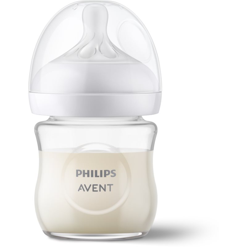 Philips Avent Natural Response Glass dojčenská fľaša 0 m 120 ml