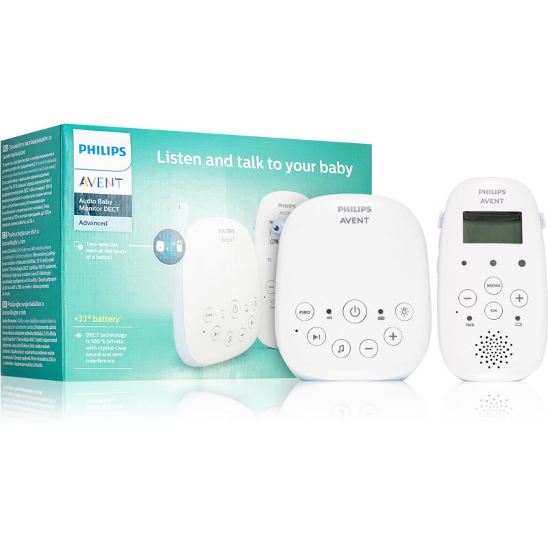 Philips Avent Baby Monitor SCD71552 digitálna audio pestúnka