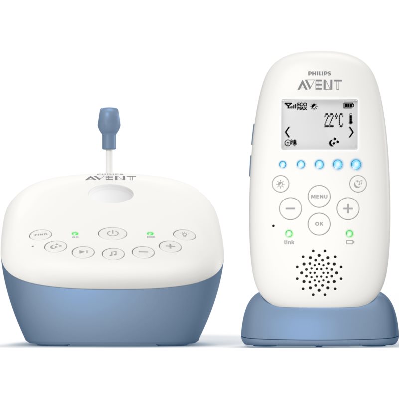 Philips Avent Baby Monitor SCD73552 digitálna audio pestúnka