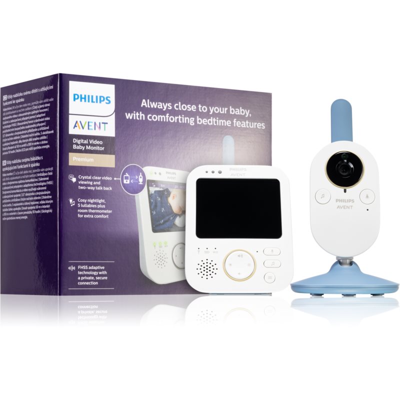 Philips Avent Baby Monitor SCD84552 digitálna video pestúnka 1 ks
