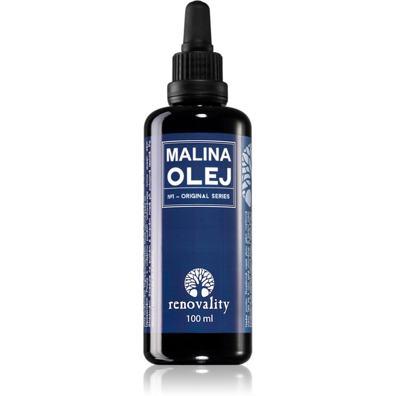 Renovality Original Series Malina olej malinový olej na suchú a ekzematickú pokožku 100 ml