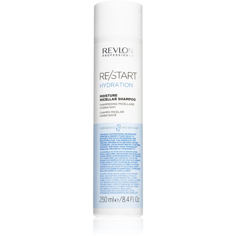 Revlon Professional ReStart Hydration hydratačný šampón pre suché a normálne vlasy 250 ml