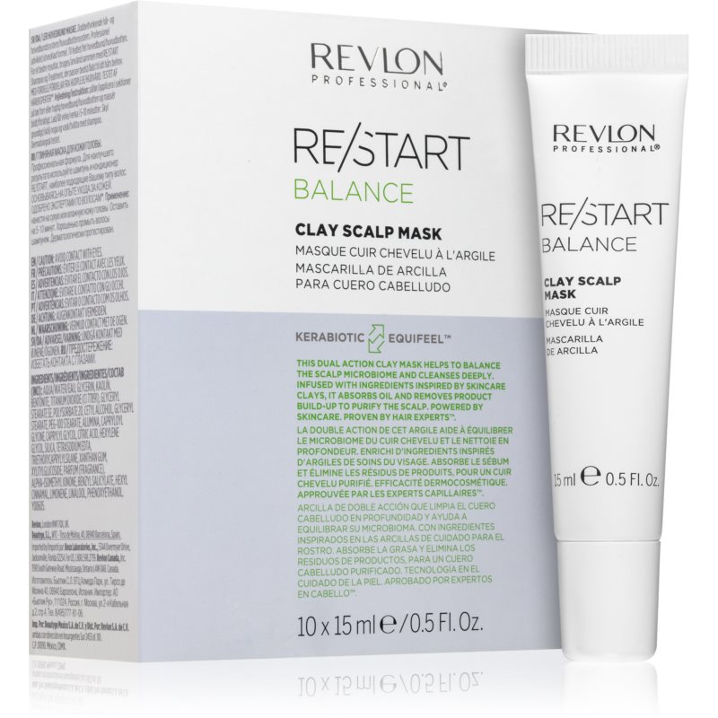 Revlon Professional ReStart Balance ílová maska pre pokožku hlavy 10x15 ml