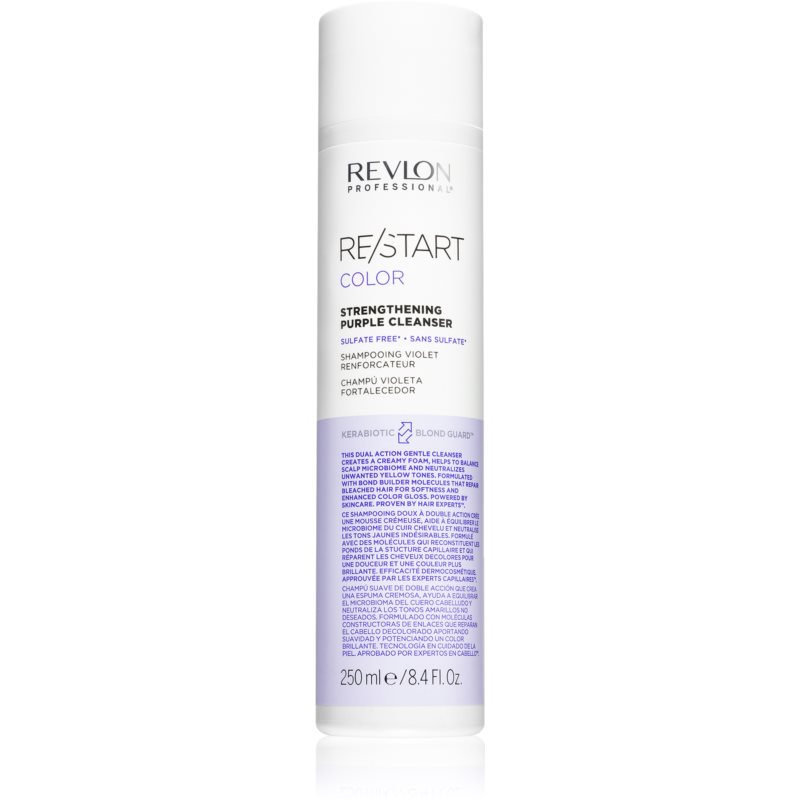 Revlon Professional ReStart Color fialový šampón pre blond a melírované vlasy 250 ml
