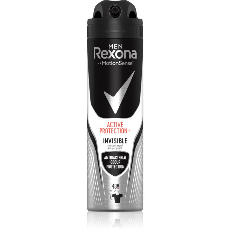 Rexona Active Protection Antiperspirant antiperspirant v spreji pre mužov Invisible 150 ml