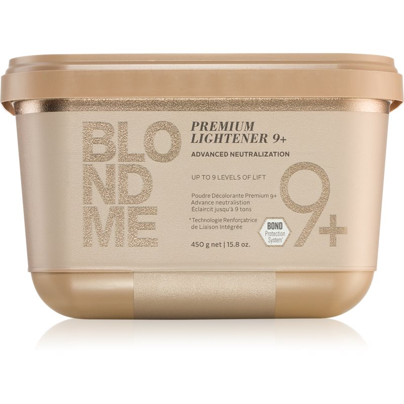 Schwarzkopf Professional Blondme Premium Lightener 9 prémiový zosvetľujúci 9 bezprašný púder 450 g