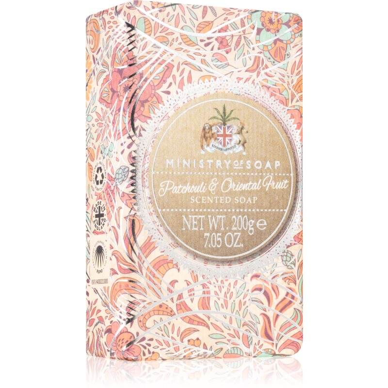 The Somerset Toiletry Co. Ministry of Soap Scented Soap tuhé mydlo na telo Patchouli  Oriental Fruit 200 g