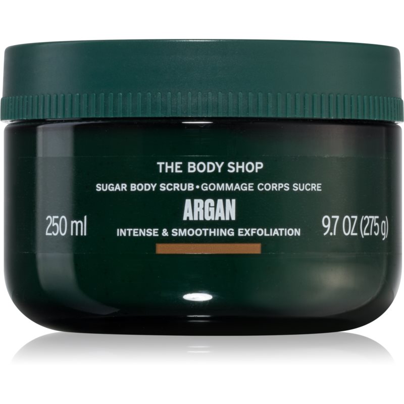 The Body Shop Argan telový peeling s arganovým olejom 250 ml