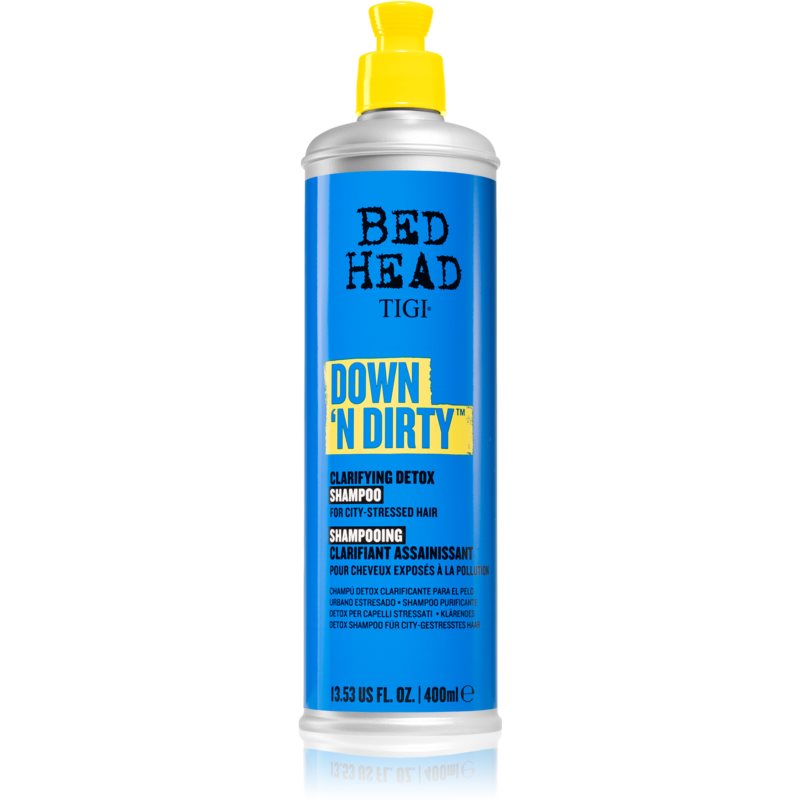 TIGI Bed Head Downn Dirty čiastiaci detoxikačný šampón na každodenné použitie 400 ml