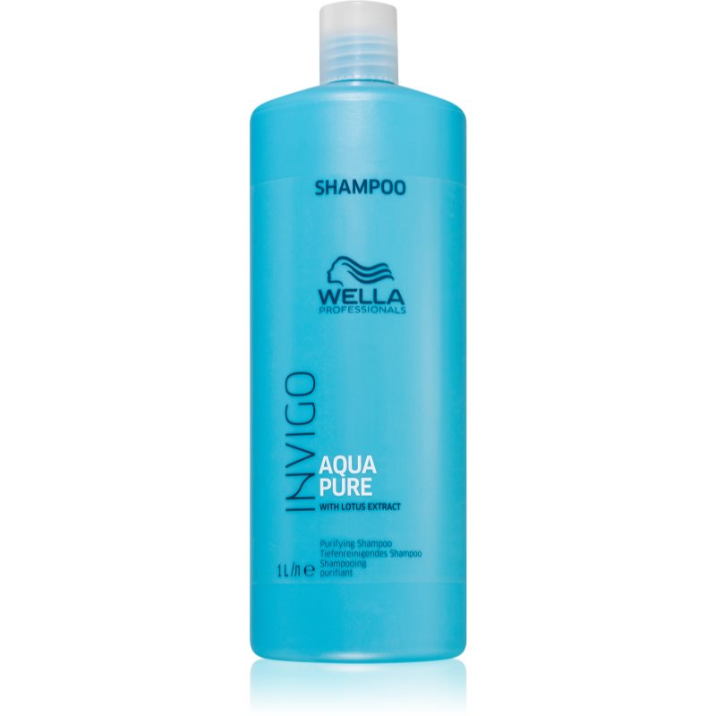 Wella Professionals Invigo Aqua Pure hĺbkovo čistiaci šampón 1000 ml