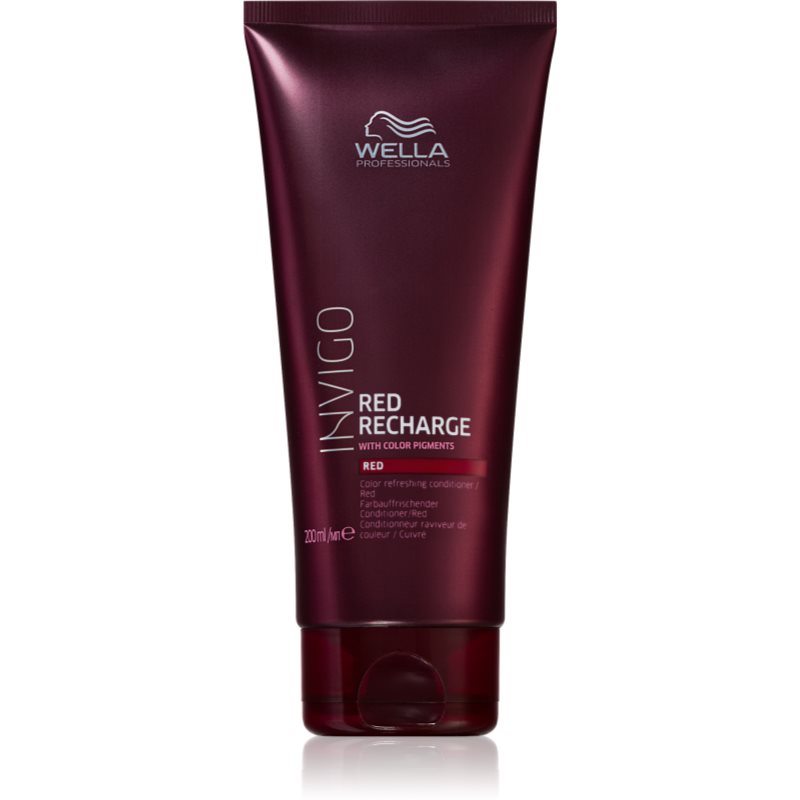 Wella Professionals Invigo Red Recharge kondicionér pre oživenie červenej farby vlasov odtieň Red 200 ml