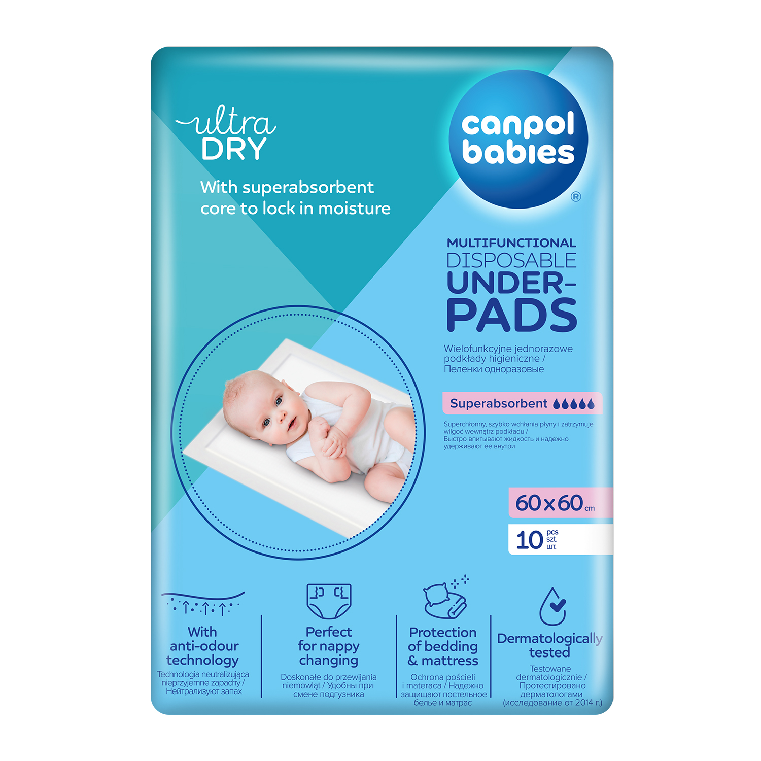 Canpol babies Multifunkčné hygienické podložky
