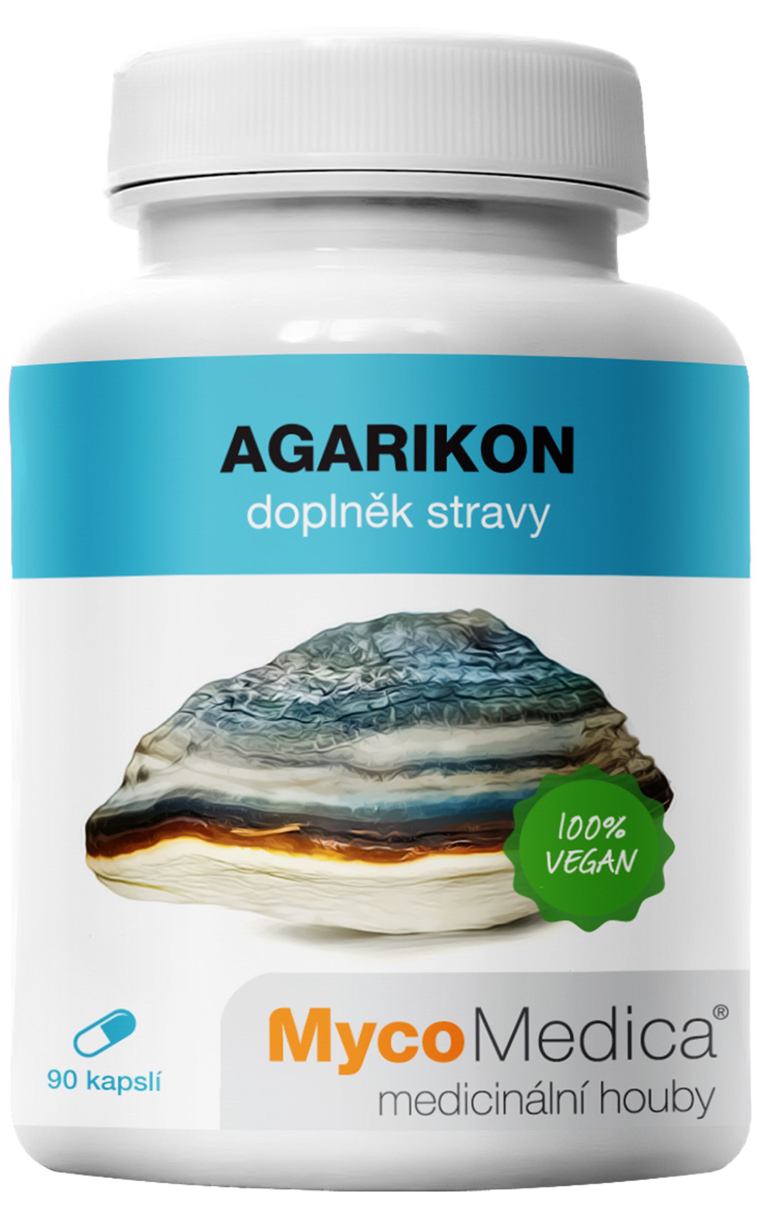 Mycomedica Agarikon 30 percent Vegan 500mg 90cps