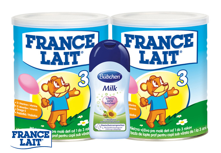 France Lait 3 Duo  1x bubchen (Milk 50ml)