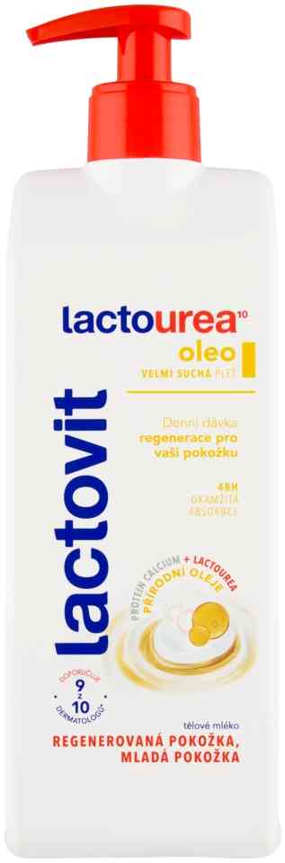 Lactovit Lactourea Oleo telové mlieko