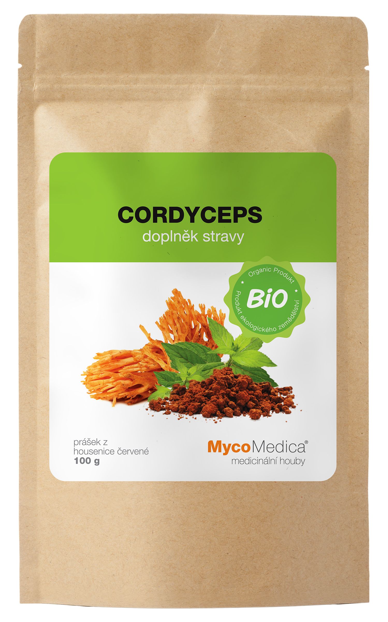 Mycomedica Bio Cordyceps Militaris Plv 100g
