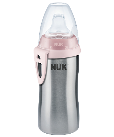 NUK antikorová flaša Active Cup 215 ml ružová