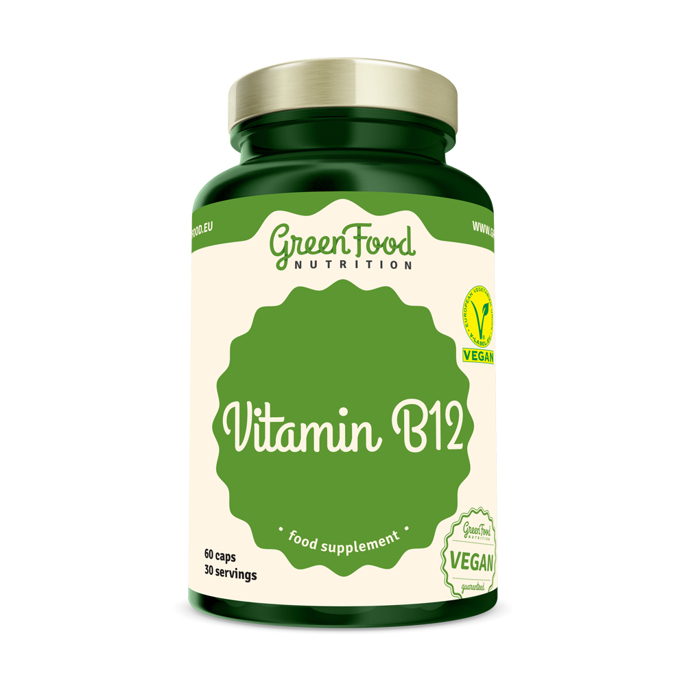 GreenFood Nutrition vit B12 60cps