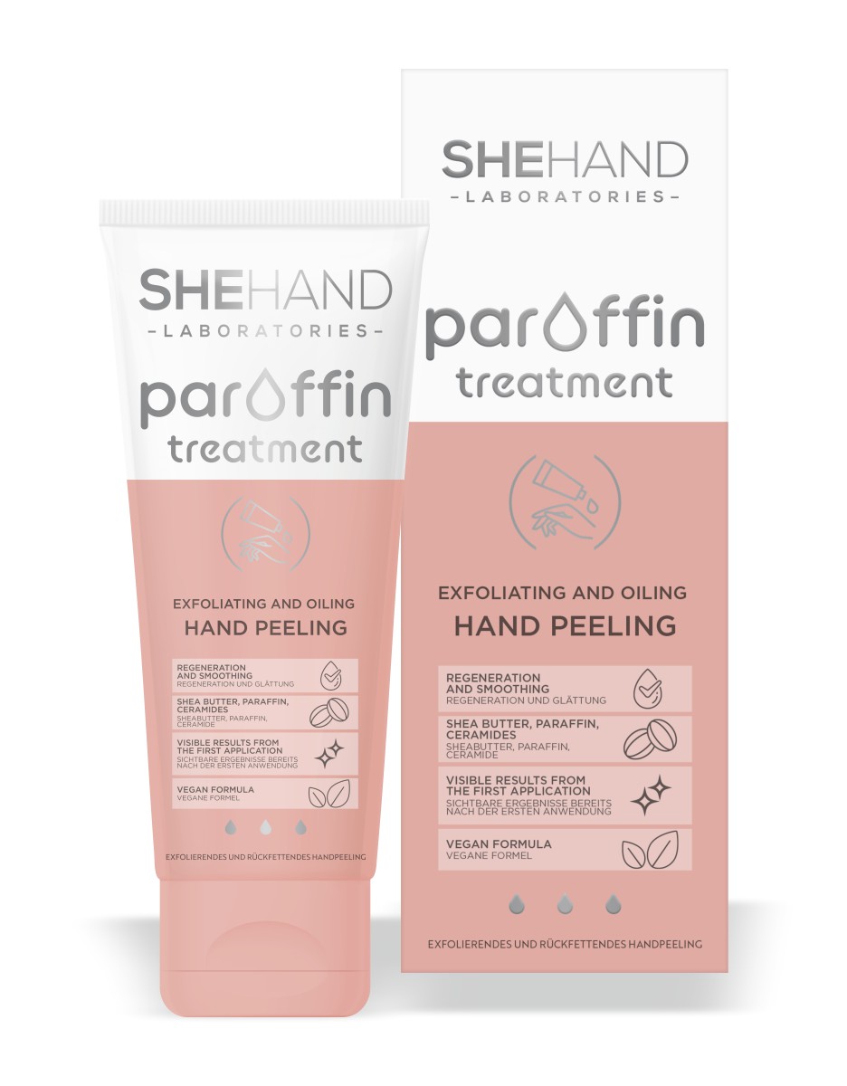 SheHand Parafín - Exfoliačný PEELING na ruky